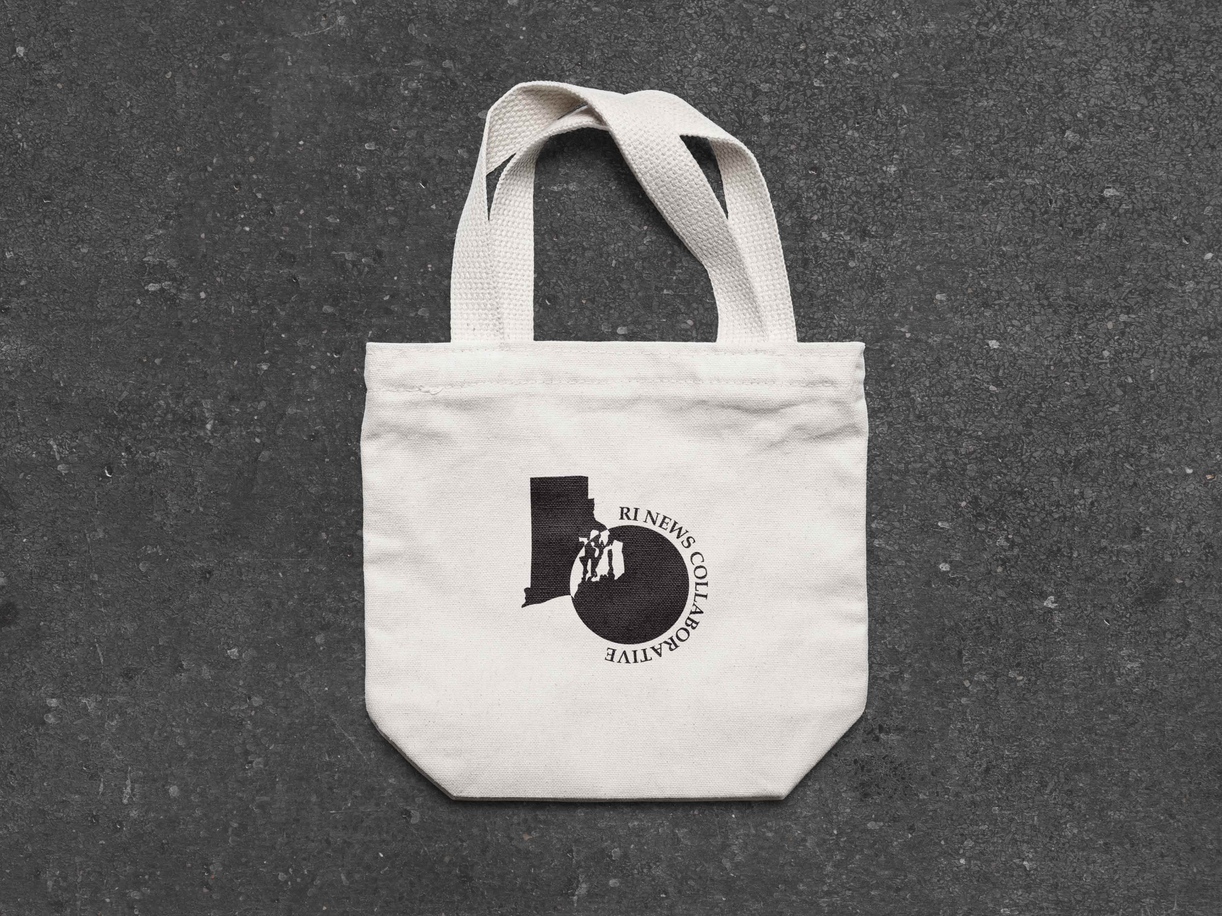 Small Canvas Tote Bag MockUp